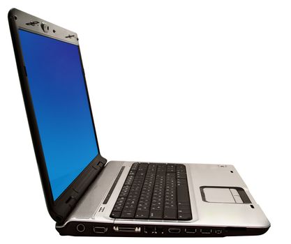 Personal computer isolated on white background