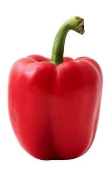 Paprika isolated on white background