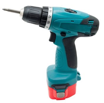 Screwdriver isolated on a white background. A well-known symbol of the assembly or repair
