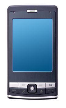 Pocket PC isolated on white background