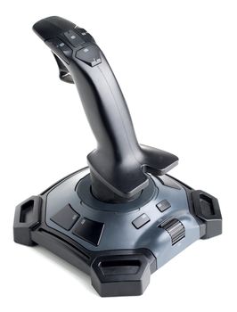 Game joystick isolated clean background