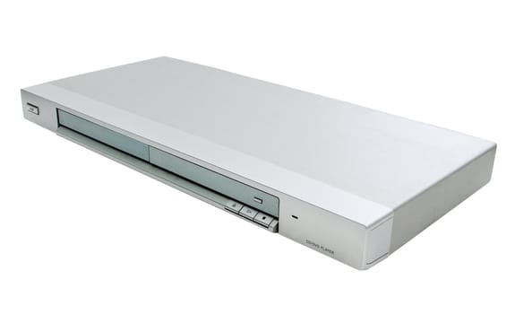 DVD-player isolated on white background