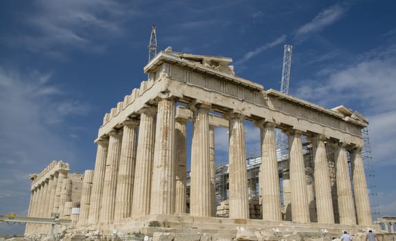 The Parthenon at Acropolis, Athens