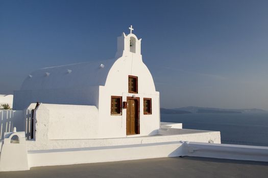 Santorini Island - summer holiday destination in Greece