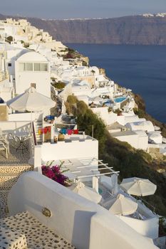 Santorini Island - summer holiday destination in Greece