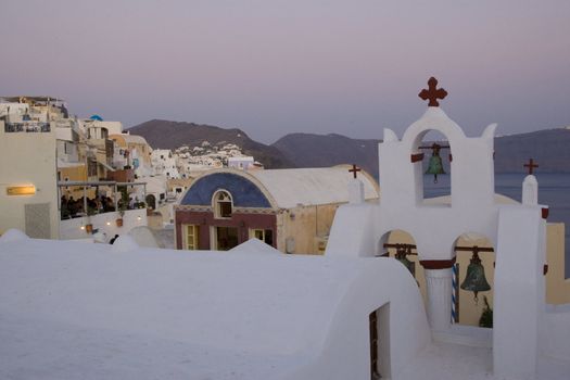 Santorini Island - summer holiday destination in Greece