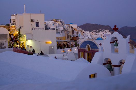 Santorini Island - summer holiday destination in Greece