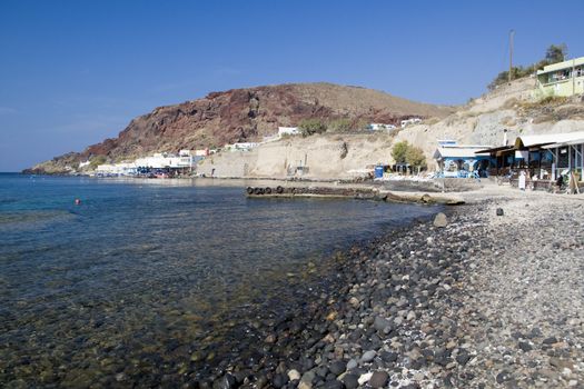 Santorini Island - summer holiday destination in Greece