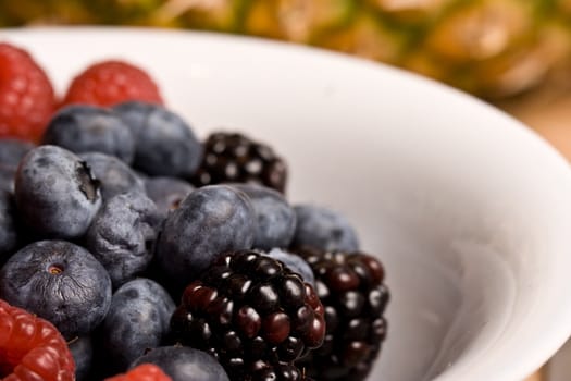 fresh ripe colorful fruit a very healthy snack