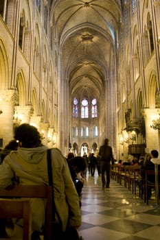Notre Dame de Paris, �le de la Cit�, Paris, France