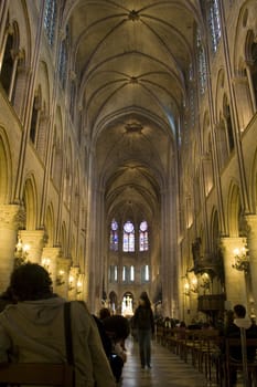 Notre Dame de Paris, �le de la Cit�, Paris, France