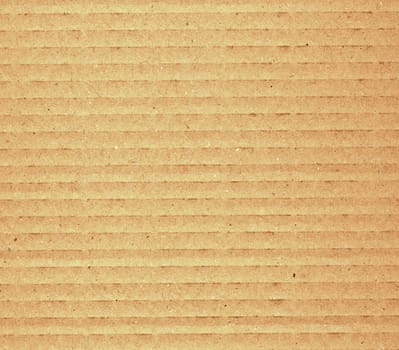 Brown corrugated cardboard sheet background