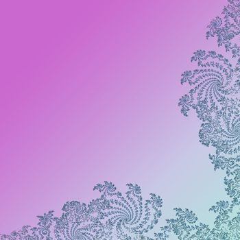 abstract background with vector looking swirls blue and purple