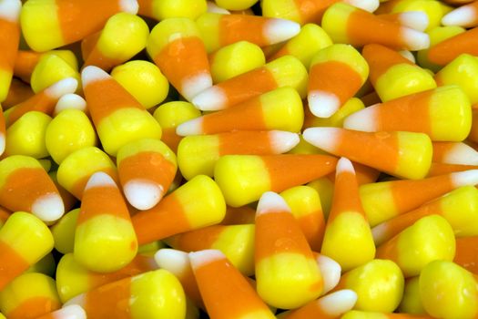 close up of candy corn yellow orange and white great halloween candy