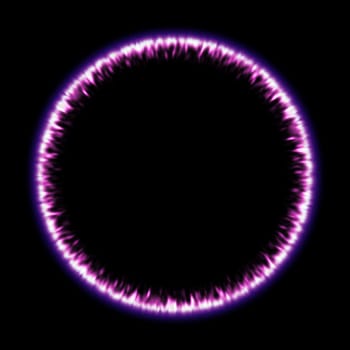 An image of a purple ring of fire