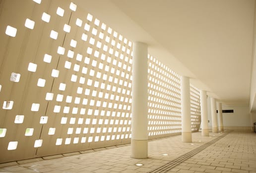 modern corridor