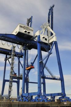 Port container terminal 50 ton container cranes