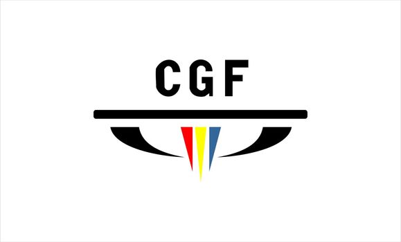 2D illustration of the flag of Commonwealth Games Federation