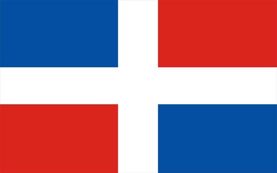 Flag of The Dominican Republic
