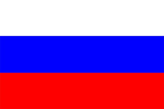 This is Russia flag illustration computer generated.