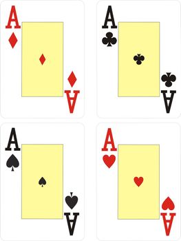 4 aces, a winning hand