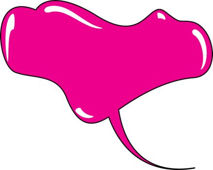 Thought or speech bubble. Could be used as a text space or in a comic strip