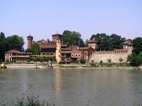 Medieval castle, Turin, Italy