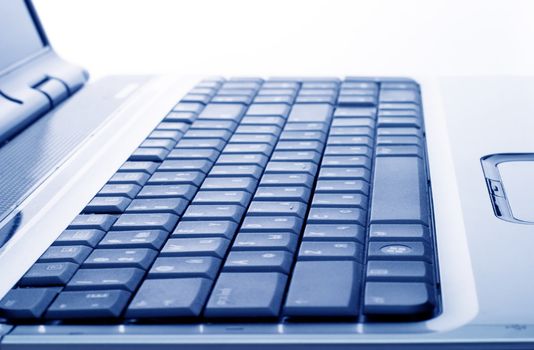 Close-up of a laptop computer
