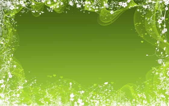 Ideal background for love message