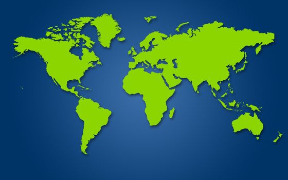 Map of the world