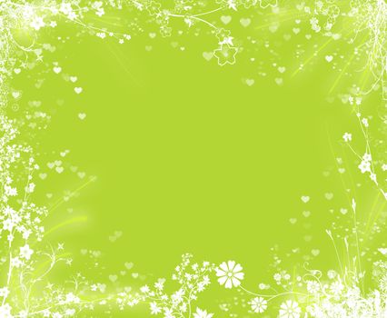 Ideal background for love message