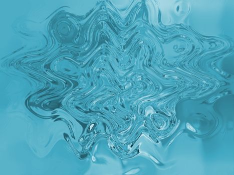 Transparent liquid waves. Abstract background for any purpose