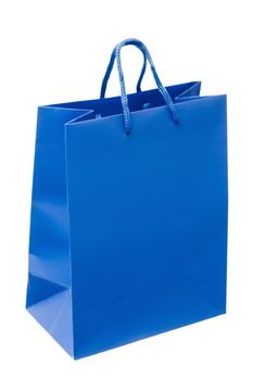 Bag for shopping isolated on white background
