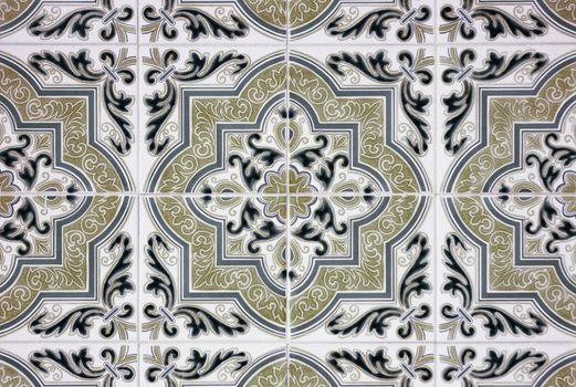 Ornamental old typical tiles from Portugal.