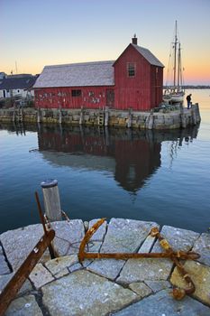 Most photographed famous fishing shack in New England