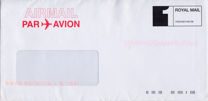 Letter or small packet envelope