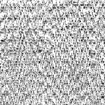 Black and white digital noise abstract background