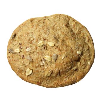 Bread food isolated on a white background