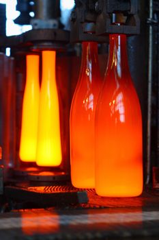 On manufacture: the heated bottles