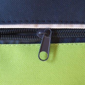 Zipper or zip fastener joining two edges of fabric