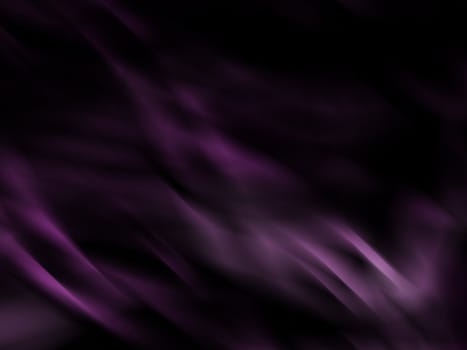 Violet abstraction on a black background
