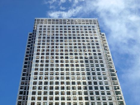 Modern highrise skyscraper steel and glass architecture
