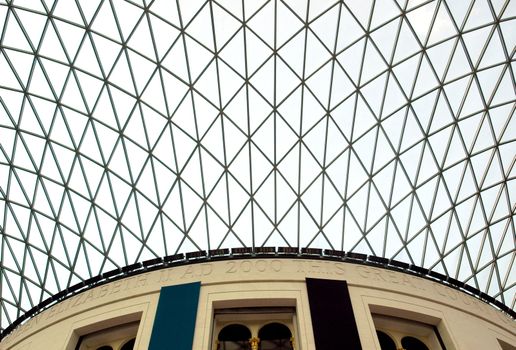 Great court at the British Museum, London, UK
