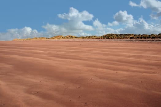 a lonely deserted beach on the west coast of ireland