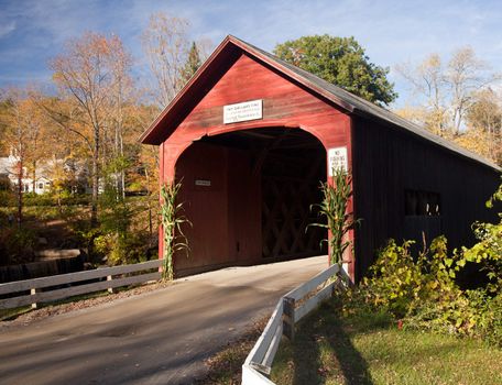 View from Green River Covered Bridge