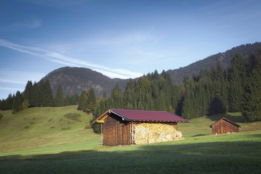 An image of a beautiful landscape in bavaria germany