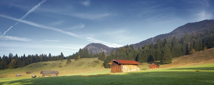 An image of a beautiful landscape in bavaria germany