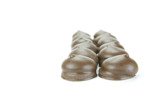 Marshmallow Biscuits isolated against a white background