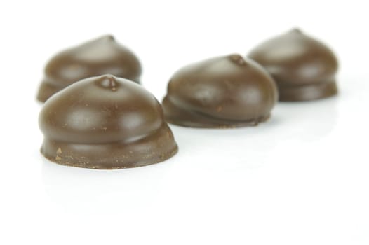 Marshmallow Biscuits isolated against a white background