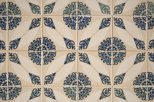 Ornamental old typical tiles from Portugal.